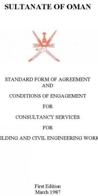 STANDARD FORM OF AGREEMENT AND CONDITIONS OF ENGAGEMENT FOR CONSULTANCY SERVICES FOR BUILDING AND CIVIL ENGINEERING WORKS